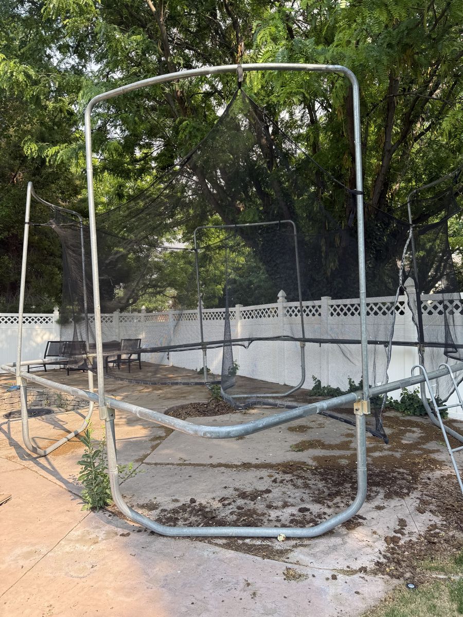 Large Square Trampoline Frame