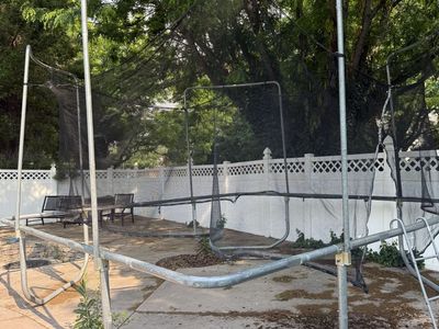 Large Square Trampoline Frame