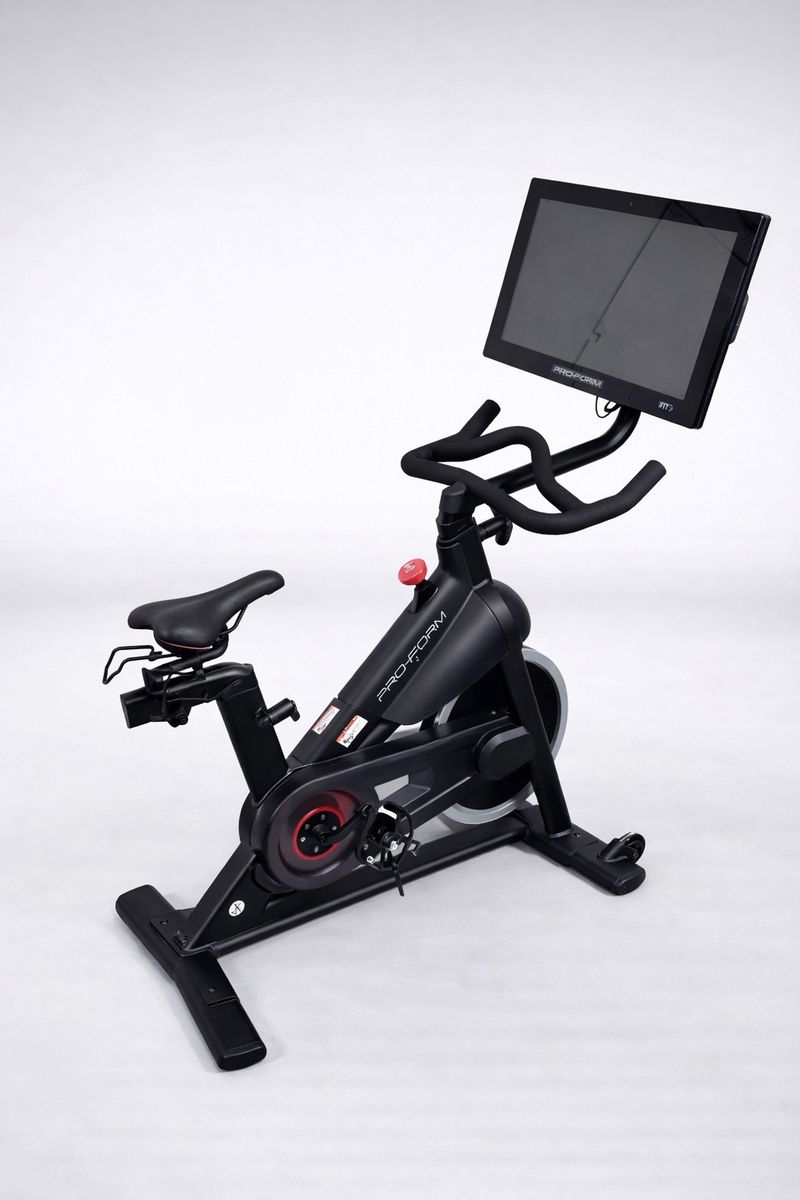 ProForm Pro C22 studio cycle bike with iFit enabled smart screen