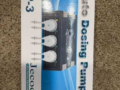 Auto Dosing set with Jebao DP-3 & Containers