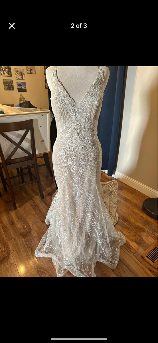 Wedding Dress (Size 10) - Enchanted by Mon Cheri