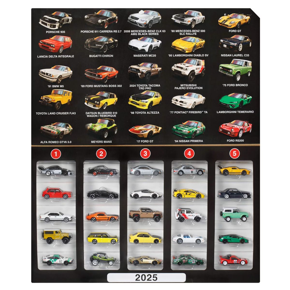 New - Hot Wheels Boulevard Factory Set - 25 Cars / 1:64 Scale