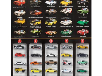 New - Hot Wheels Boulevard Factory Set - 25 Cars / 1:64 Scale