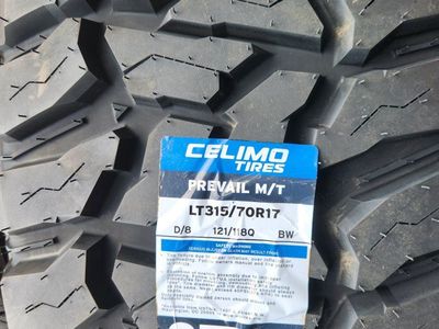 315/70r17 celimo prevail mt