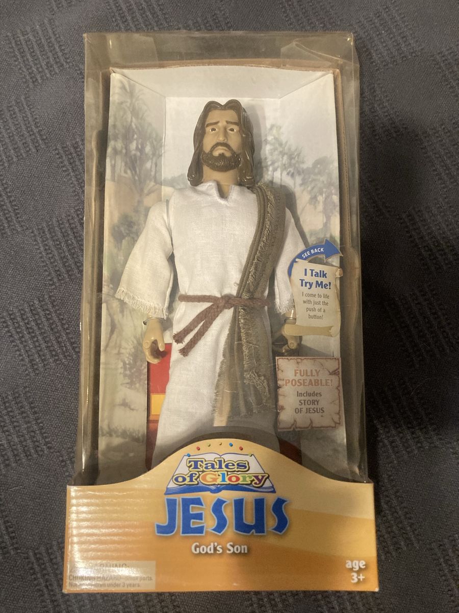 Tales of Glory Jesus God's Son Fully Poseable Talking Doll Figure Religious Toy Age 3+