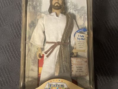 Tales of Glory Jesus God's Son Fully Poseable Talking Doll Figure Religious Toy Age 3+