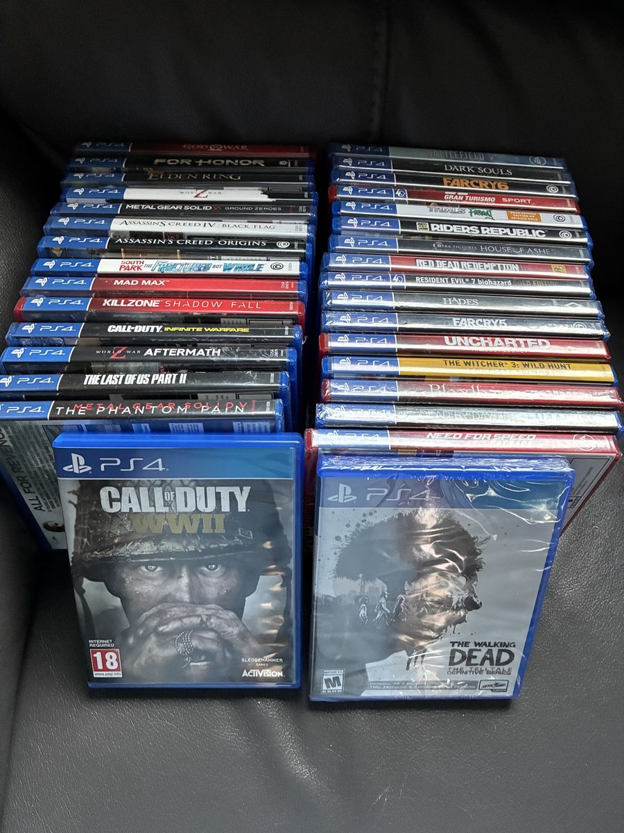 Large Lot of 25+ PS4 Games: Call of Duty, Elden Ring, God of War, Assassin's Creed, Last of Us, Far Cry