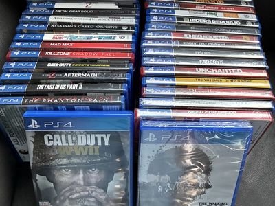 Large Lot of 25+ PS4 Games: Call of Duty, Elden Ring, God of War, Assassin's Creed, Last of Us, Far Cry