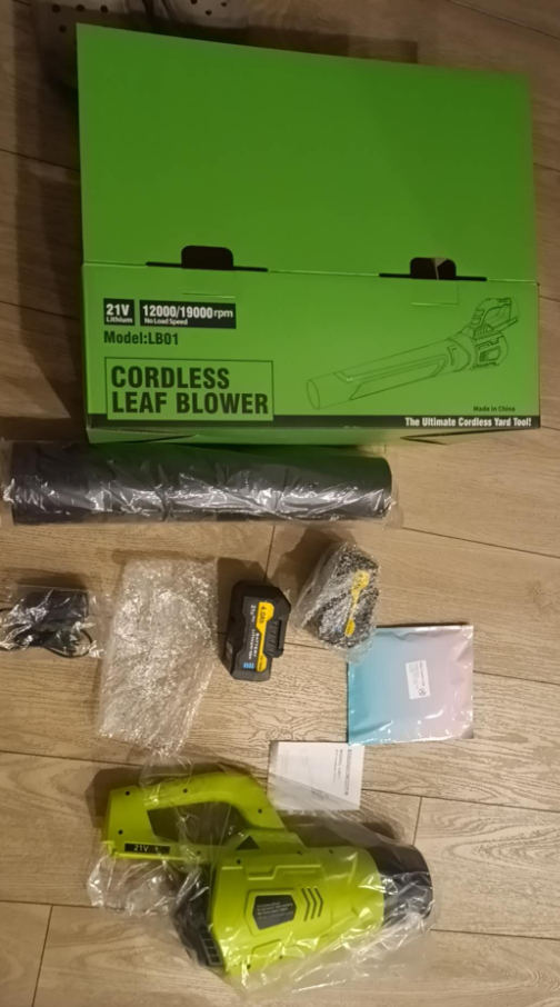 New in box Leaf Blower Cordless