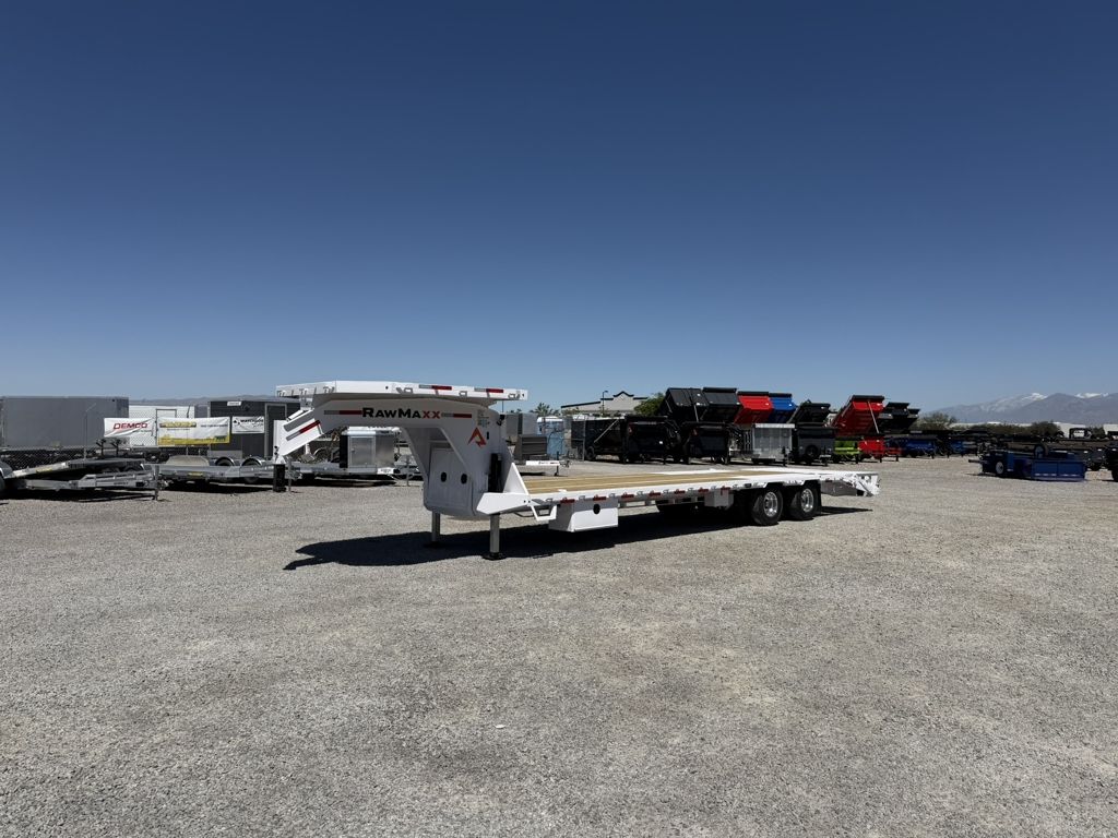 2026 RawMaxx 8.5x32 FDX Tandem Dual Gooseneck Deck