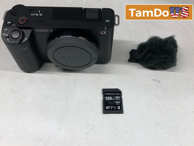 Sony Alpha ZV-E1 4K UHD Mirrorless Vlog Camera With Wind Screen