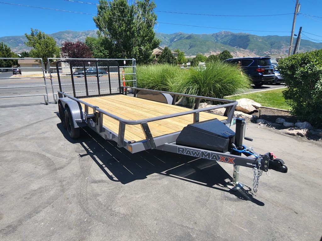 2027 RawMaxx 7X14 UTX 7K with Gate ATV Utility Trailer