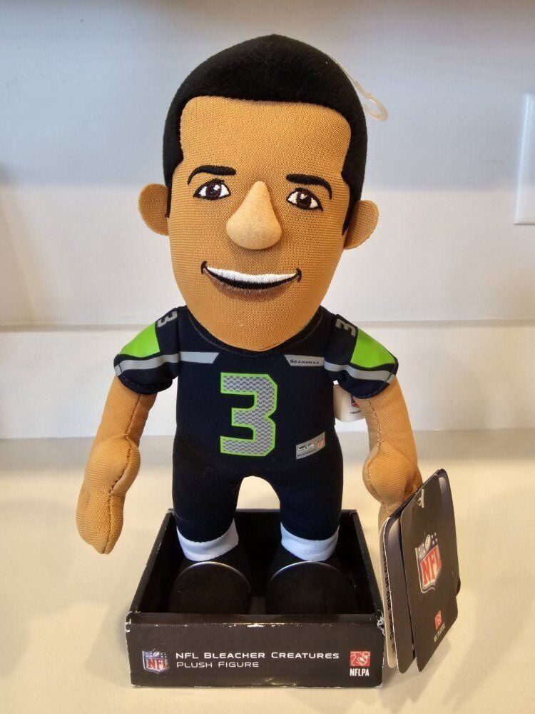 Seattle Seahawks NFL #3 Russell Wilson 10" Plush