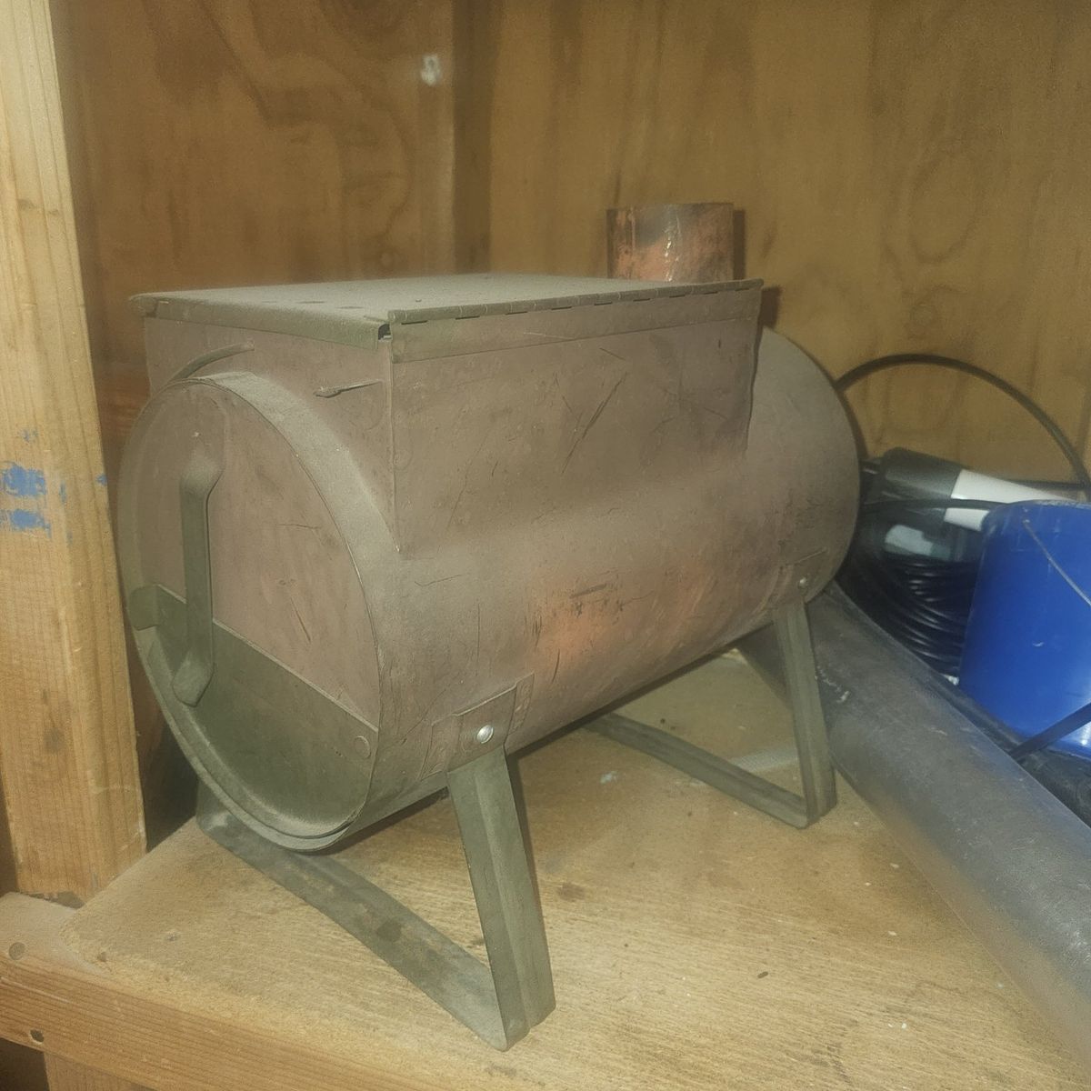 Portable Outdoor Tent Wood Stove - Compact & Durable Heating for Camping/Hunting