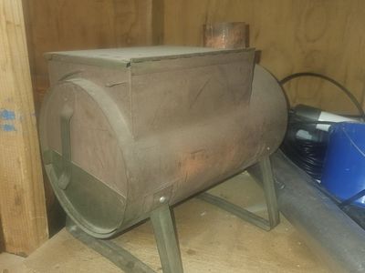 Portable Outdoor Tent Wood Stove - Compact & Durable Heating for Camping/Hunting