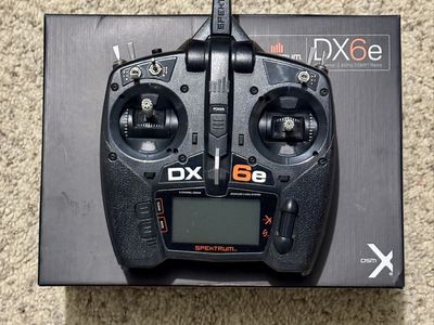 Spektrum DX6e 6-Channel DSMX Transmitter Remote Controller with Box