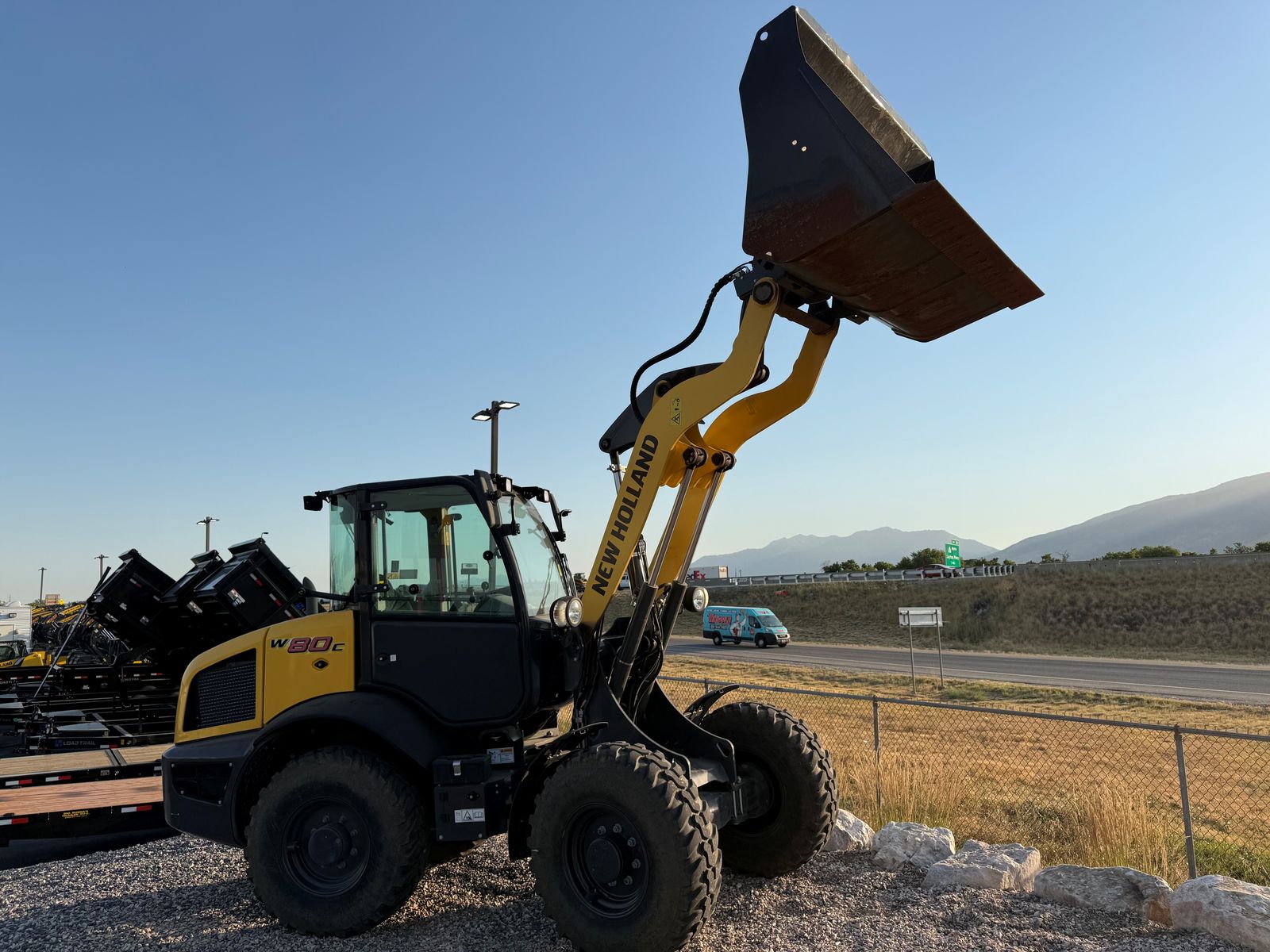 New Holland W80 Wheel Loader