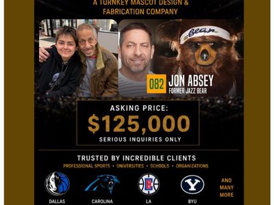 Turnkey NFL NBA NCAA Mascot Design & Fabrication Company - (Former Jazz Bear Jon Absey)