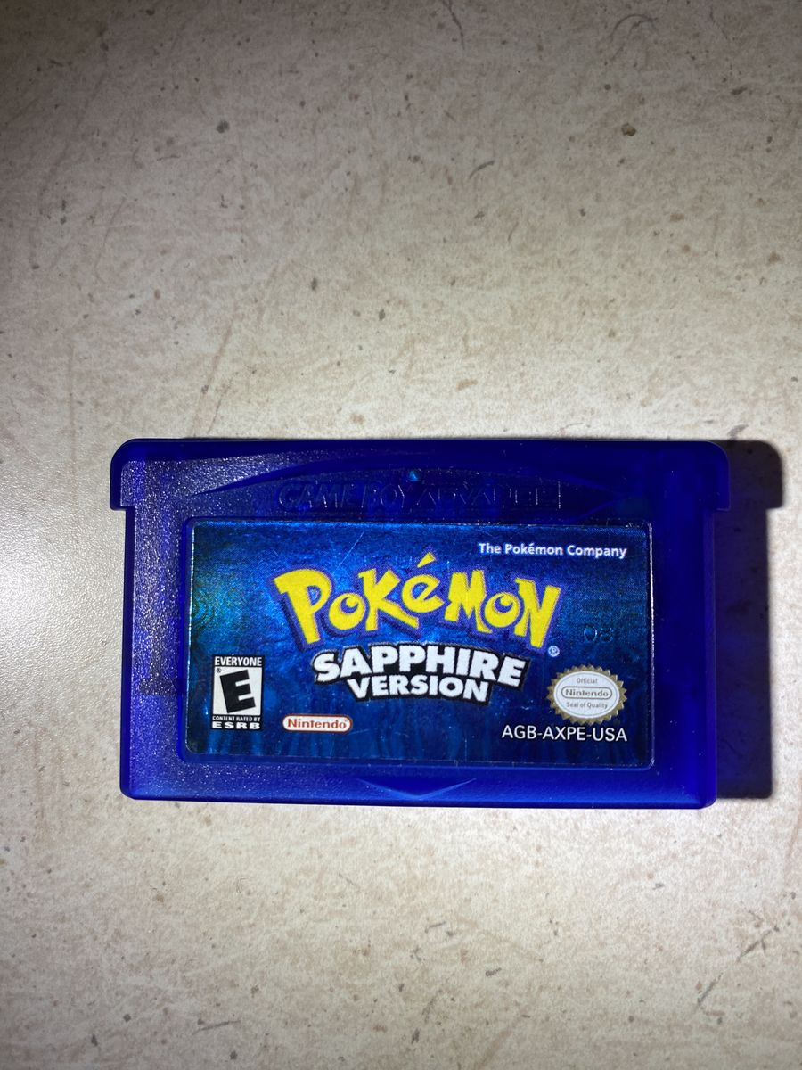 Pokemon Sapphire Gameboy Original