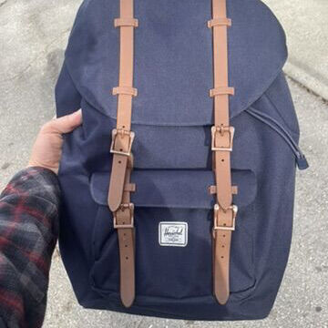 Navy Herschel 30L Little America Backpack