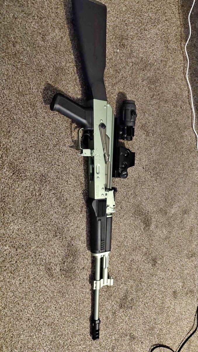 Limited Edition Airsoft AK-47 With Sight Setup