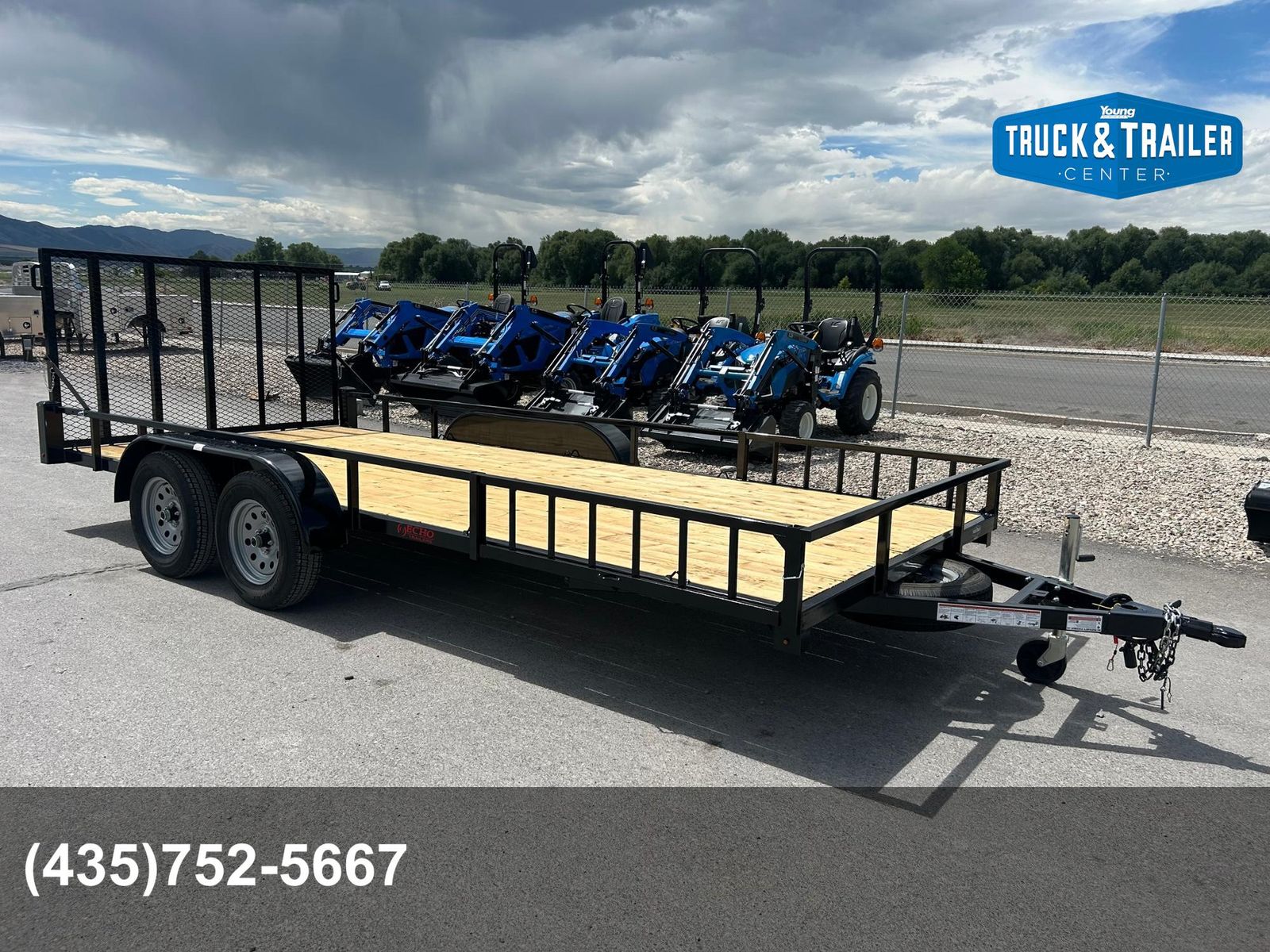 2027 Echo 7X17 Utility Trailer