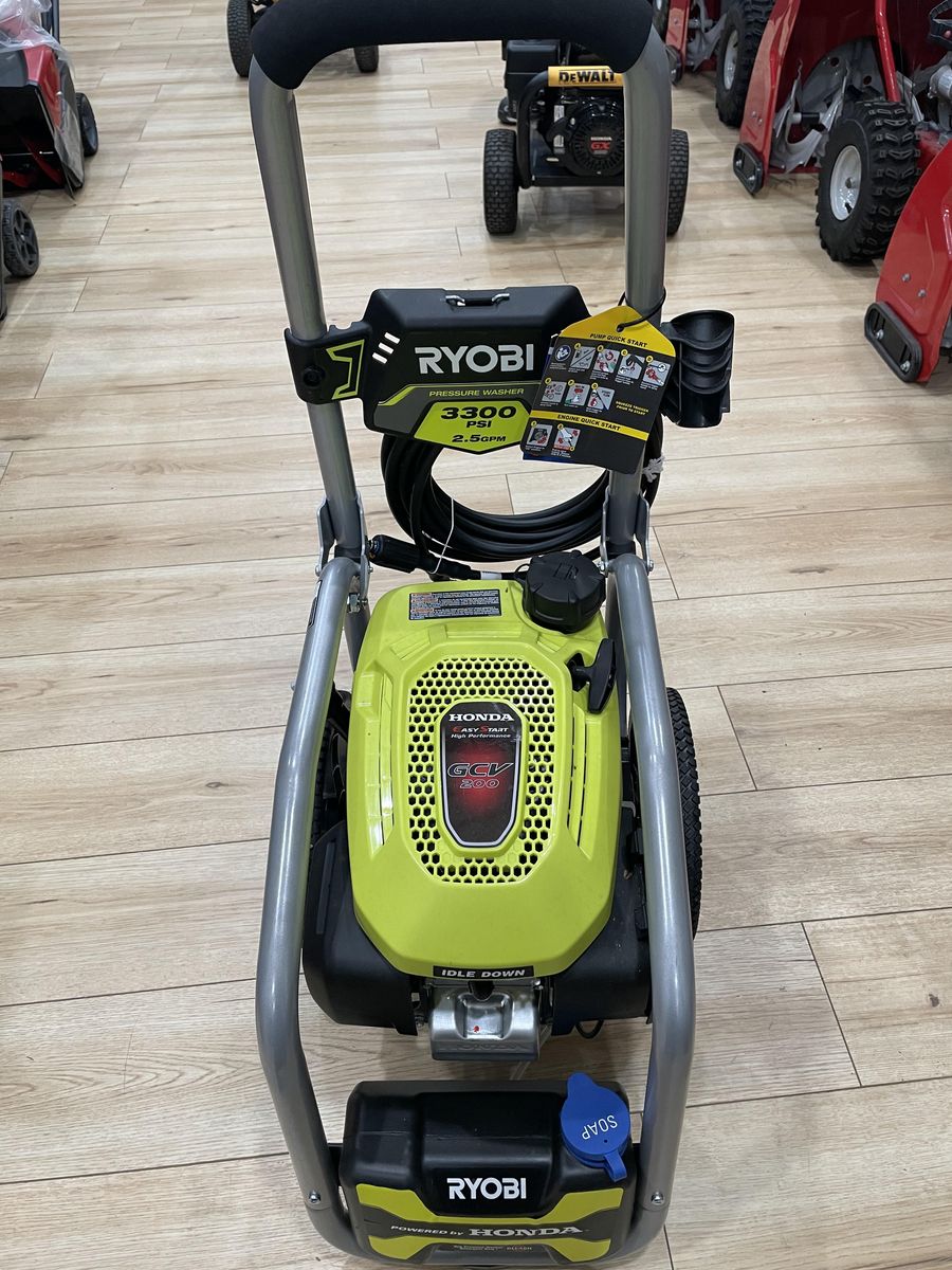 Pressure Washer 3300 PSI RYOBI