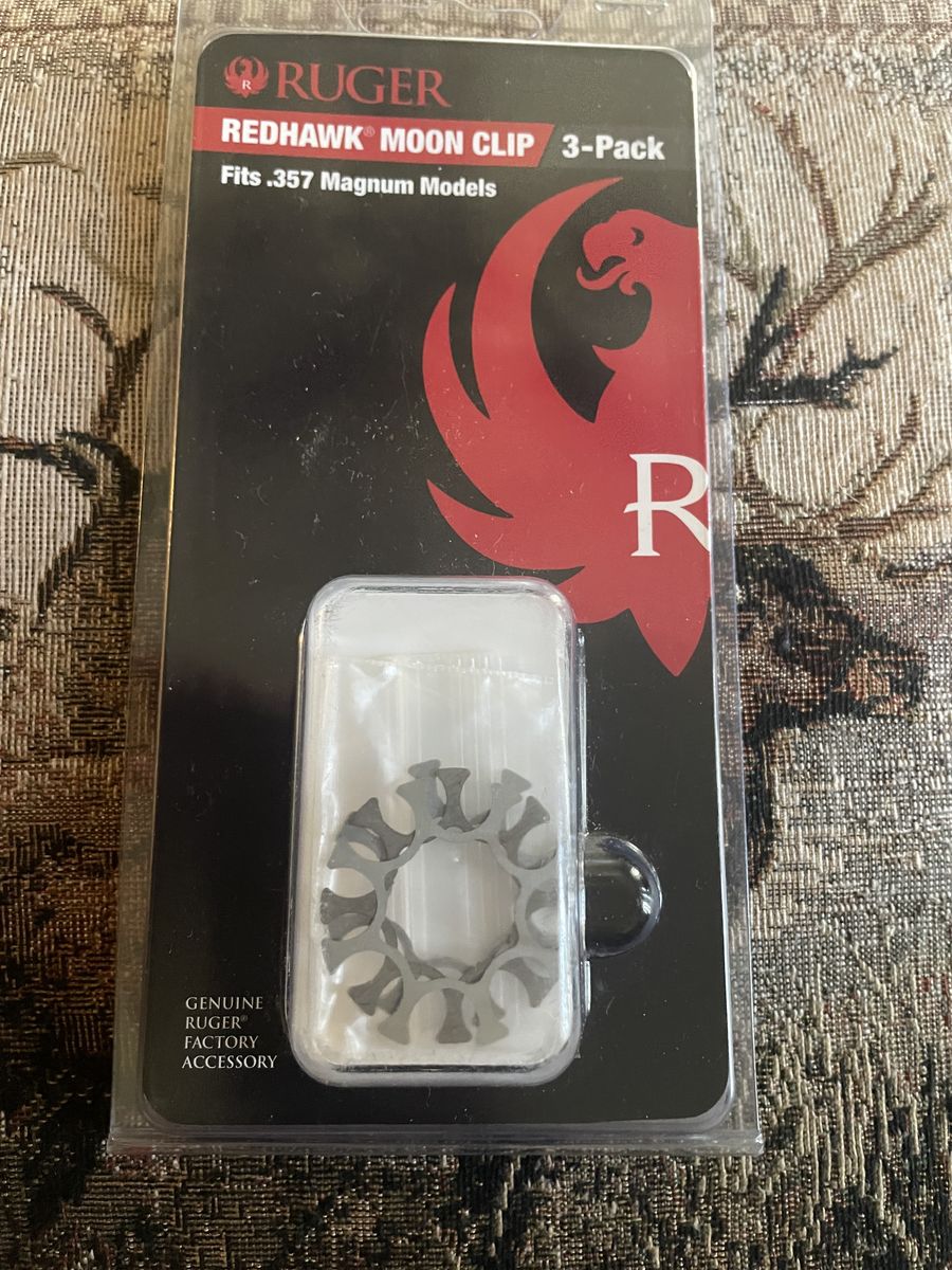 Ruger Redhawk 357 magnum moon clips