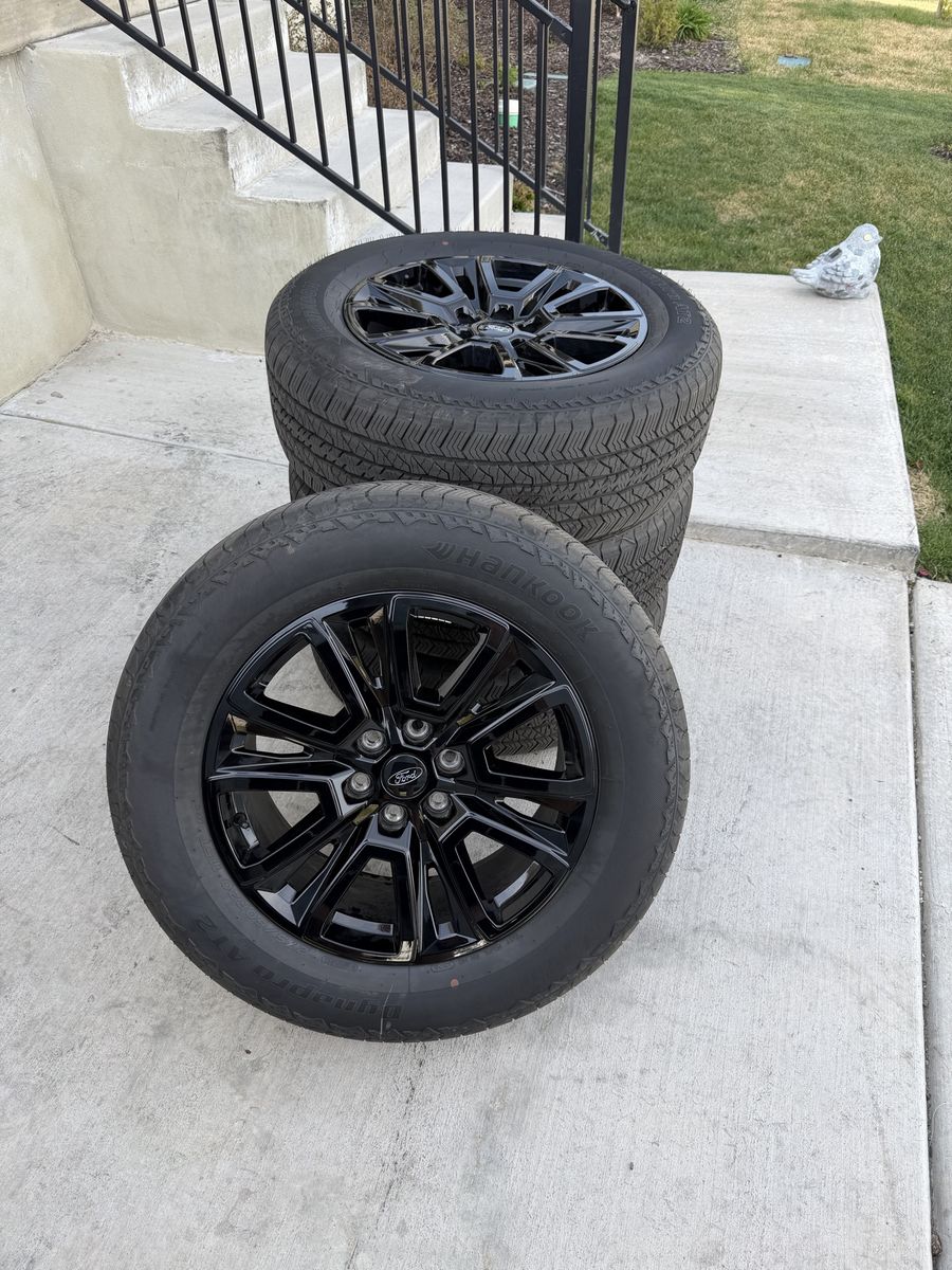 Ford F150 Rims and Tires 275/60R20 Hankook