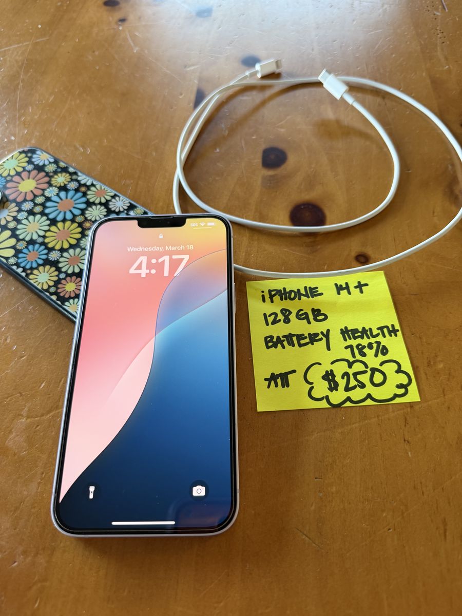Iphone 14 Plus 128 GB AT&T
