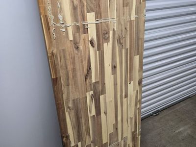 Solid Acacia Butcher-Block Countertop Project Piece