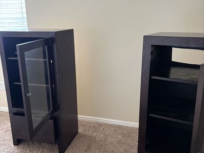 Matching media cabinets