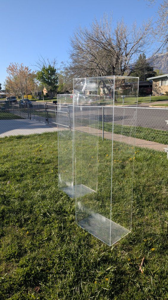 Acrylic 85 gallon Terrariums