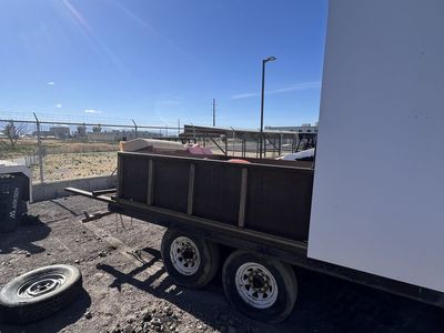 Landscape trailer 7k axles