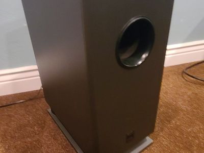 onkyo skw-420 powered subwoofer