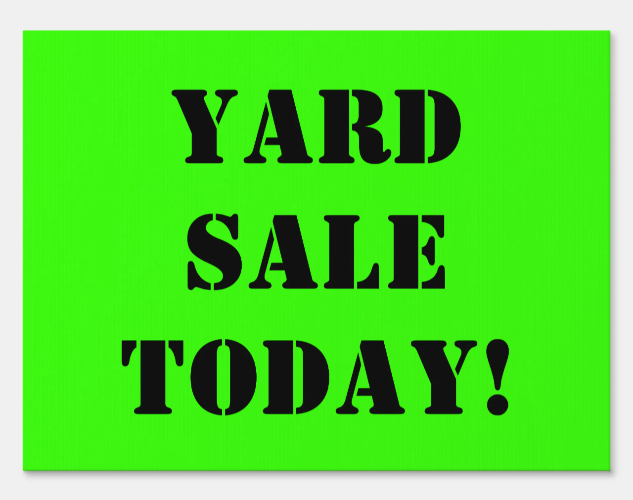 Yard sale off California ave