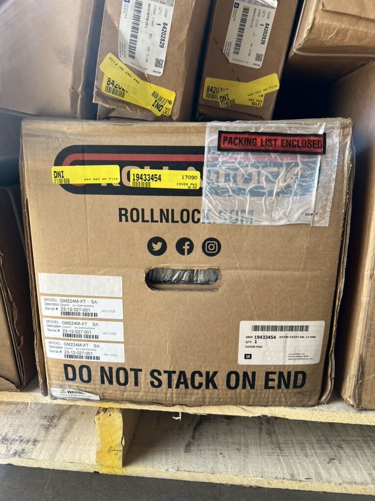 2019-2025 Chevy roll n lock bed cover