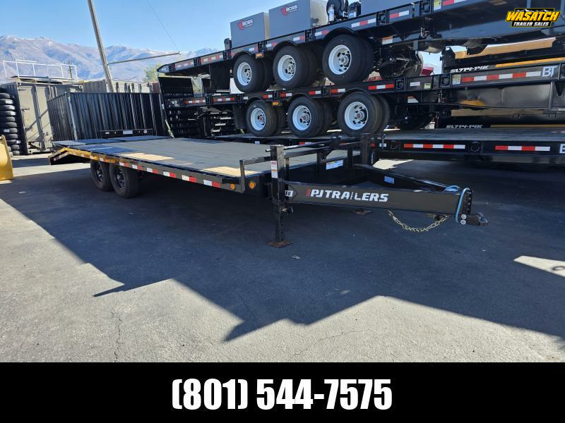 2026 PJ Trailers 22' F8 Deckover Flatbed Trailer