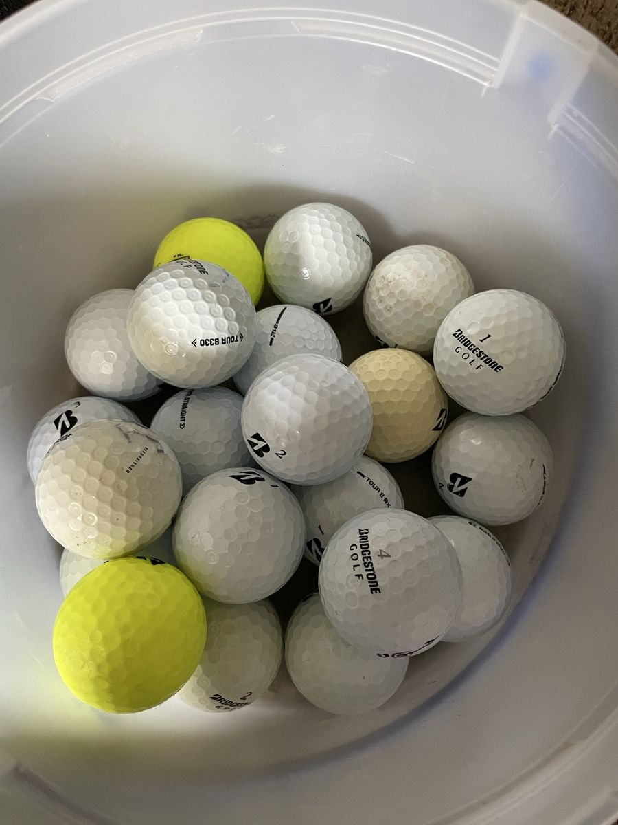Used Bridgestone Golf Balls - Mixed Models (Approx. 20-25 Count)