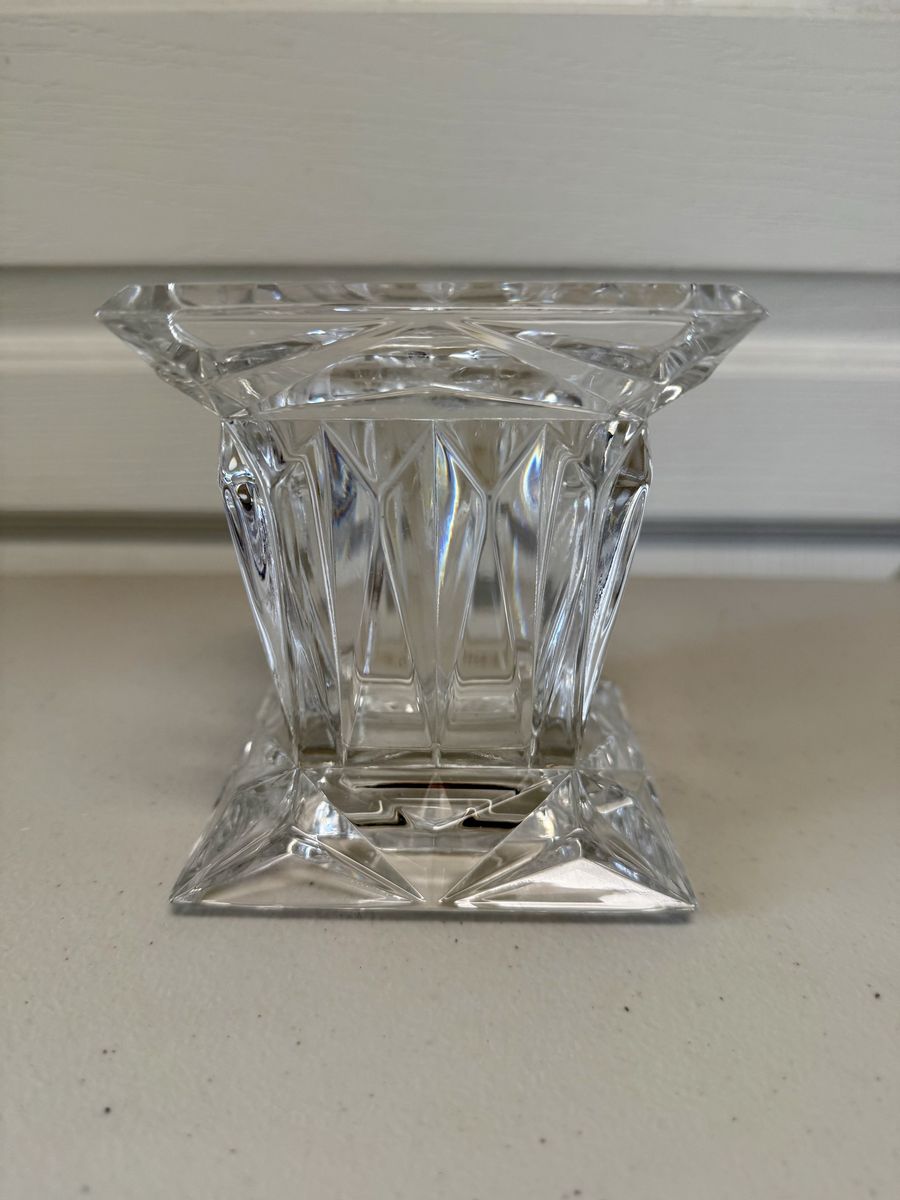 5 inch Crystal Candle Holder Decor