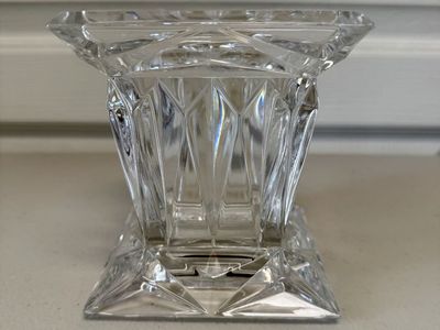 5 inch Crystal Candle Holder Decor