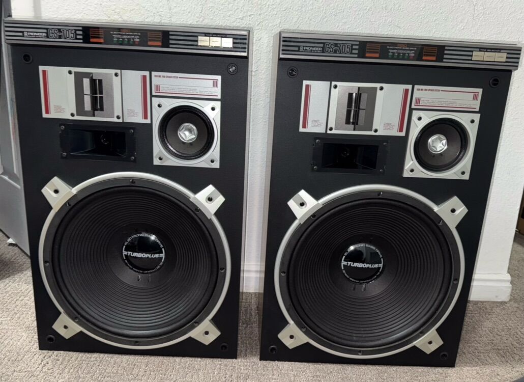 Pioneer CS-705 4 Way Speakers