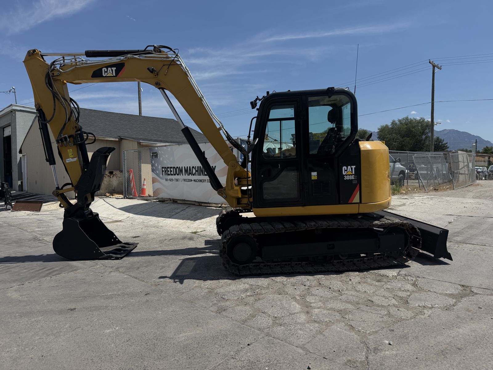 2018 Cat 308E2CR Excavator Tractor Serviced Ready To Work