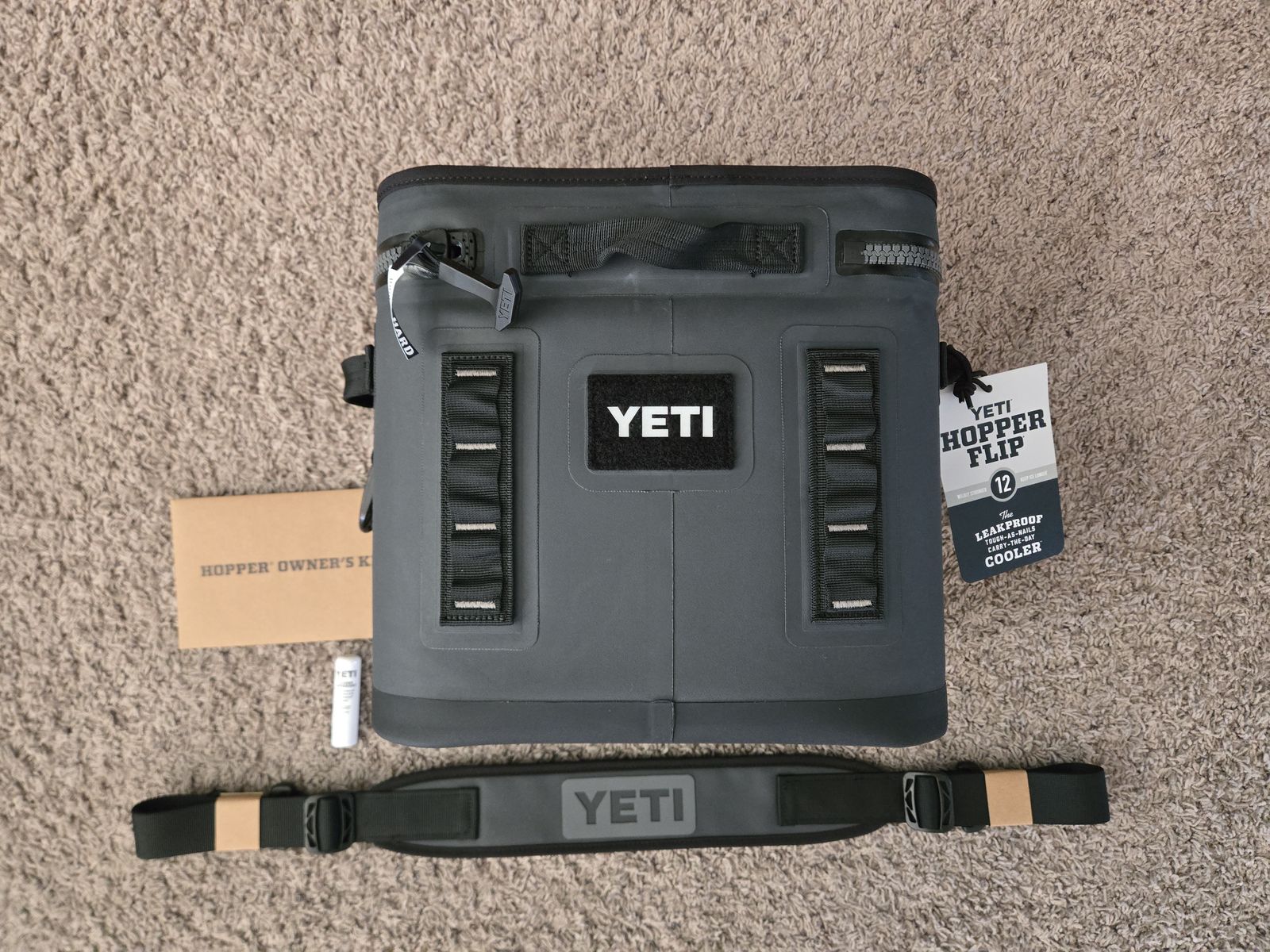 (New) Yeti Hopper Flip 12 Soft Cooler - Charcoal