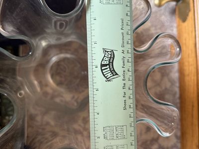 Thick, Sculptured Flower vase