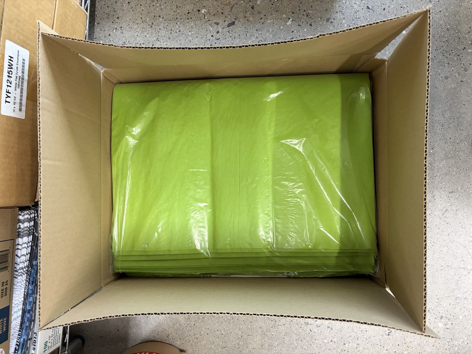 20" x 30" Citrus Green Gift Grade Tissue Paper Sheets