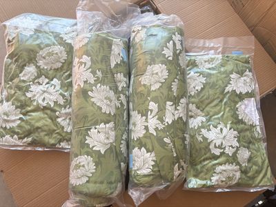 Brand New ARTPLAN 5-Piece Outdoor Patio Cushion Set – Botanical Green (Factory Sealed)