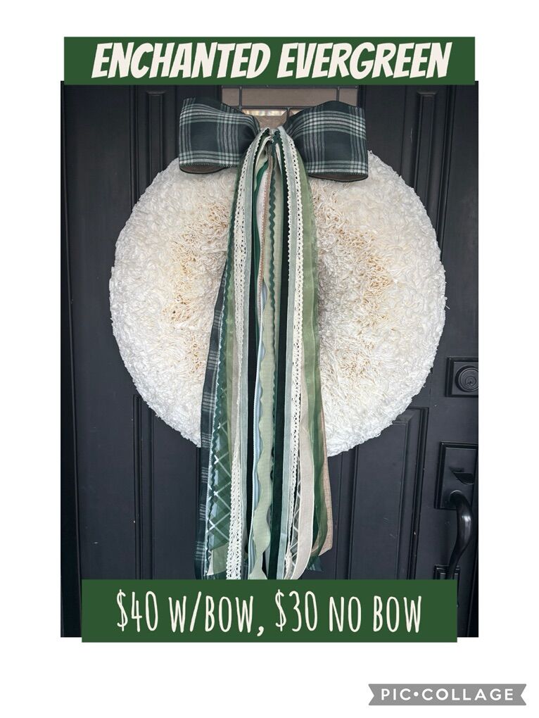 Enchanted Evergreen Bow