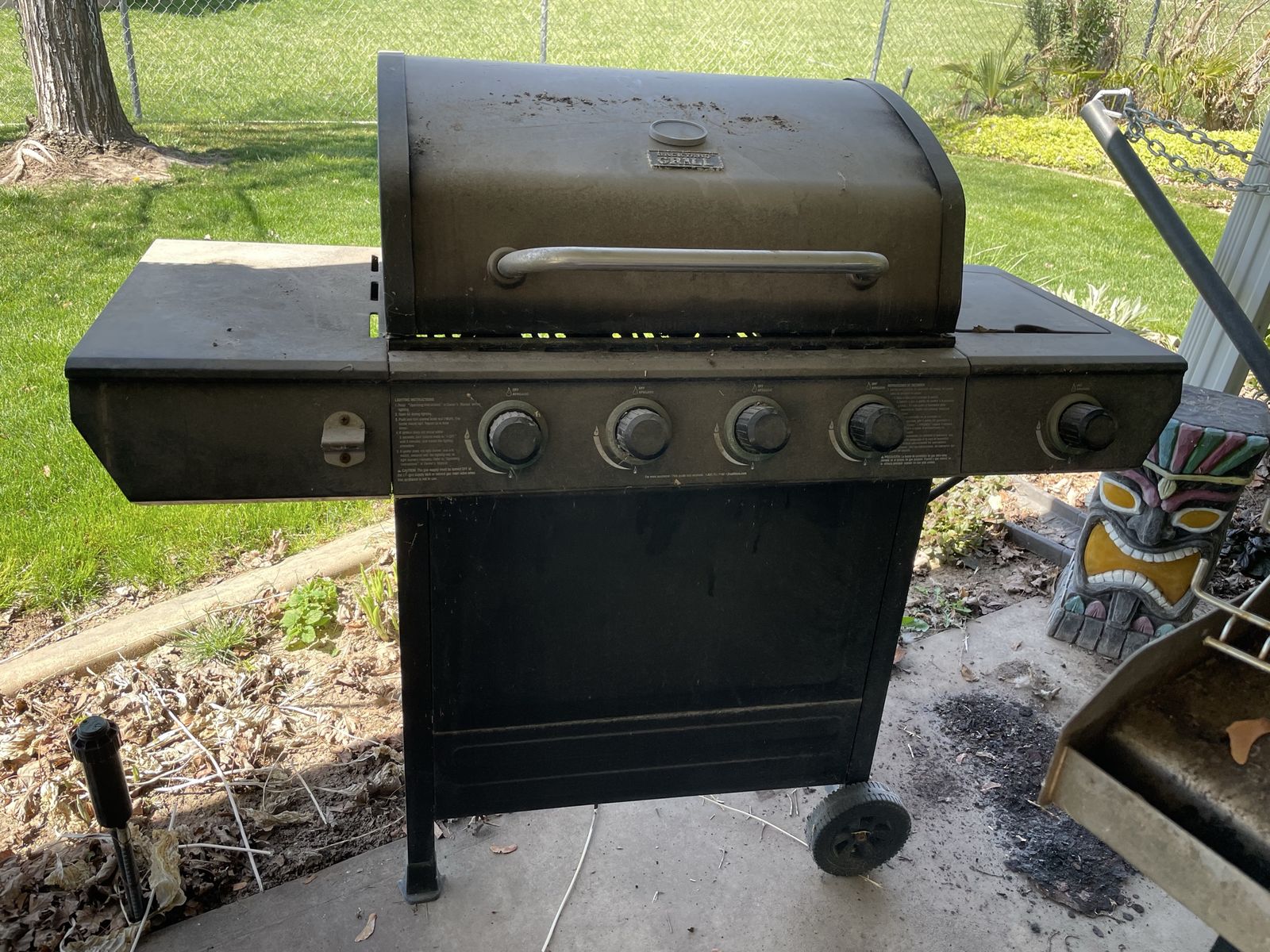 Free Backyard Grill