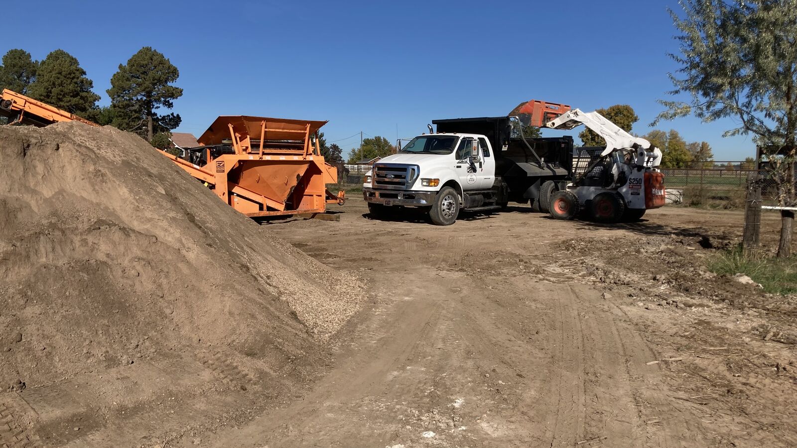 Top soil screen top soil